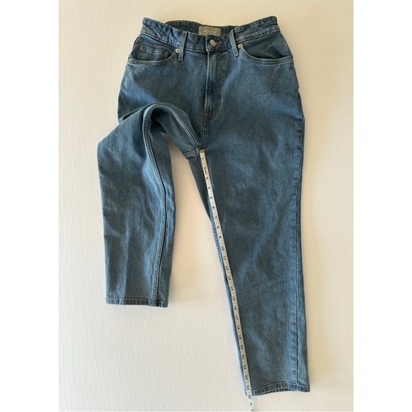 Everlane Women’s The Curvy Cheeky Jean Cropped High Waisted Light Wash Size 28 - Picture 7 of 11